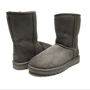UGG Classic Short II Boots -Grey Twinface Sheepskin -Women’s US 11 -NEW